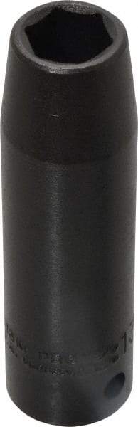 Proto - 1/2" Drive 13mm Deep Impact Socket - 6 Points, 3-1/4" OAL - USA Tool & Supply