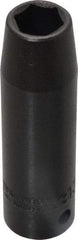 Proto - 1/2" Drive 13mm Deep Impact Socket - 6 Points, 3-1/4" OAL - USA Tool & Supply