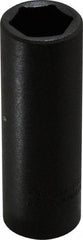 Proto - 1/2" Drive 19mm Deep Impact Socket - 6 Points, 3-1/4" OAL - USA Tool & Supply