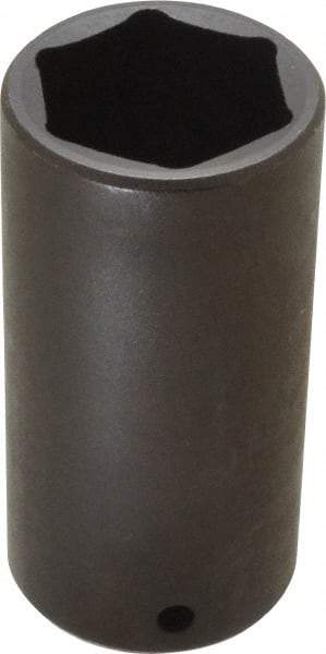 Proto - 1/2" Drive 32mm Deep Impact Socket - 6 Points, 3-1/2" OAL - USA Tool & Supply