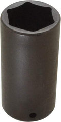 Proto - 1/2" Drive 32mm Deep Impact Socket - 6 Points, 3-1/2" OAL - USA Tool & Supply