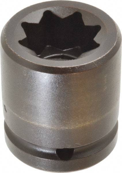 Proto - 3/4" Drive 7/8" Standard Impact Socket - 8 Points, 2" OAL - USA Tool & Supply