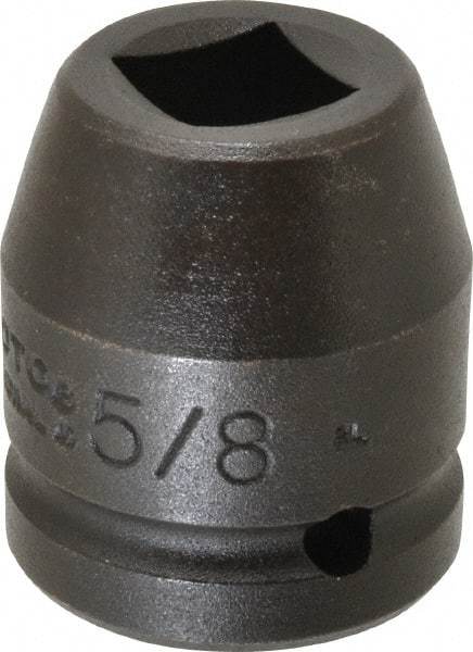 Proto - 3/4" Drive 5/8" Standard Impact Socket - 4 Points, 2" OAL - USA Tool & Supply