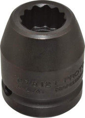 Proto - 3/4" Drive 3/4" Standard Impact Socket - 12 Points, 1-15/16" OAL - USA Tool & Supply