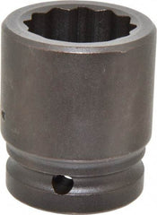 Proto - 3/4" Drive 1-3/16" Standard Impact Socket - 12 Points, 2-3/16" OAL - USA Tool & Supply