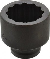 Proto - 3/4" Drive 1-13/16" Standard Impact Socket - 12 Points, 2-5/8" OAL - USA Tool & Supply