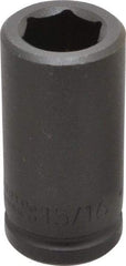 Proto - 3/4" Drive 15/16" Deep Impact Socket - 6 Points, 3-1/4" OAL - USA Tool & Supply