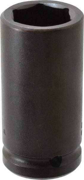 Proto - 3/4" Drive 1-1/16" Deep Impact Socket - 6 Points, 3-1/4" OAL - USA Tool & Supply