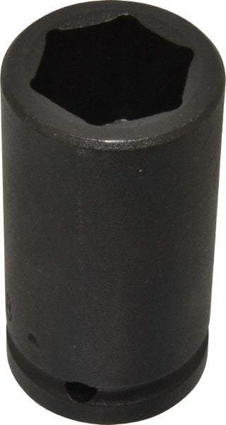 Proto - 3/4" Drive 1-1/8" Deep Impact Socket - 6 Points, 3-1/4" OAL - USA Tool & Supply