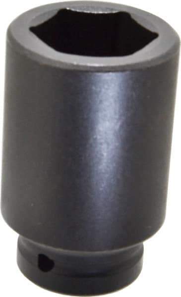 Proto - 3/4" Drive 1-7/16" Deep Impact Socket - 6 Points, 3-1/2" OAL - USA Tool & Supply