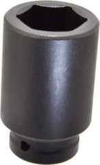 Proto - 3/4" Drive 1-7/16" Deep Impact Socket - 6 Points, 3-1/2" OAL - USA Tool & Supply