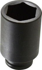 Proto - 3/4" Drive 1-5/8" Deep Impact Socket - 6 Points, 3-13/16" OAL - USA Tool & Supply