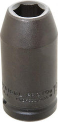 Proto - 3/4" Drive 19mm Deep Impact Socket - 6 Points, 3-1/4" OAL - USA Tool & Supply