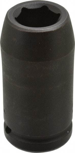 Proto - 3/4" Drive 22mm Deep Impact Socket - 6 Points, 3-1/4" OAL - USA Tool & Supply