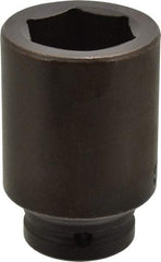 Proto - 3/4" Drive 38mm Deep Impact Socket - 6 Points, 3-1/2" OAL - USA Tool & Supply