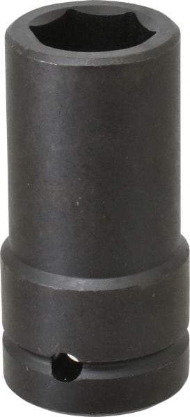 Proto - 1" Drive 1-1/8" Deep Impact Socket - 6 Points, 3-3/4" OAL - USA Tool & Supply