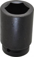 Proto - 1" Drive 1-3/4" Deep Impact Socket - 6 Points, 4-1/16" OAL - USA Tool & Supply
