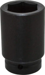 Proto - 1" Drive 1-13/16" Deep Impact Socket - 6 Points, 4-1/16" OAL - USA Tool & Supply
