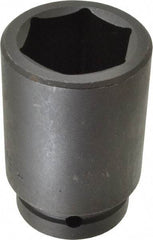 Proto - 1" Drive 1-7/8" Deep Impact Socket - 6 Points, 4-1/4" OAL - USA Tool & Supply