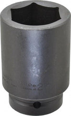 Proto - 1" Drive 2" Deep Impact Socket - 6 Points, 4-1/4" OAL - USA Tool & Supply