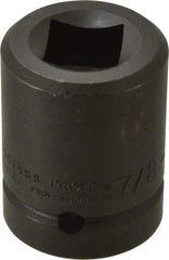 Proto - 1" Drive 7/8" Standard Impact Socket - 4 Points, 2-1/2" OAL - USA Tool & Supply