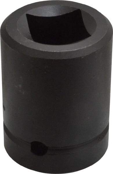 Proto - 1" Drive 1" Standard Impact Socket - 4 Points, 2-1/2" OAL - USA Tool & Supply