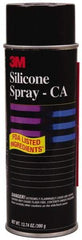 3M - 24 oz Aerosol Silicone Lubricant - Clear, 350°F Max - USA Tool & Supply