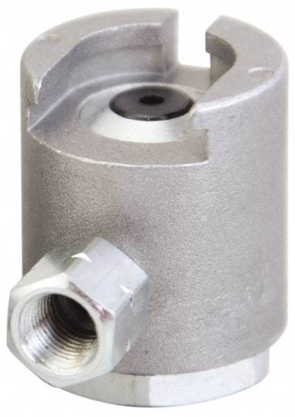PRO-LUBE - 6,000 Operating psi, 1/8 Thread, Grease Gun Button-Head Coupler - NPT Thread - USA Tool & Supply