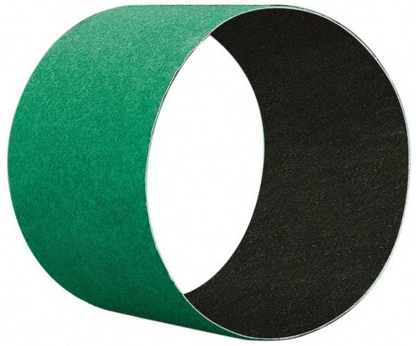 3M - 3-1/2" Wide x 15-1/2" OAL, 60 Grit, Zirconia Alumina Abrasive Belt - Zirconia Alumina, Medium, Coated, YF Weighted Cloth Backing, Series 577F - USA Tool & Supply