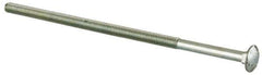 Value Collection - 5/16-18 UNC 8" Length Under Head, Standard Square Neck, Carriage Bolt - Grade 2 Steel, Zinc-Plated Finish - USA Tool & Supply