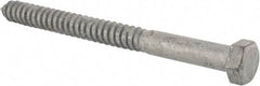 Value Collection - 3/4" Screw, 9" Length Under Head, Steel, Hex Head Lag Screw - Hot Dipped Galvanized, Grade 2 - USA Tool & Supply