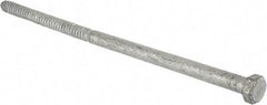 Value Collection - 3/4" Screw, 18" Length Under Head, Steel, Hex Head Lag Screw - Hot Dipped Galvanized, Grade 2 - USA Tool & Supply