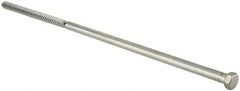 Value Collection - 1/2" Screw, 18" Length Under Head, Steel, Hex Head Lag Screw - Zinc Plated, Grade 2 - USA Tool & Supply