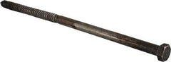 Value Collection - 3/4" Screw, 18" Length Under Head, Steel, Hex Head Lag Screw - Uncoated, Grade 2 - USA Tool & Supply