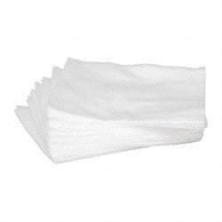 Kimtech - 1/4 Fold Clean Room/Lab/Critical Task Wipes - Poly Pack, 15" x 12" Sheet Size, White - USA Tool & Supply