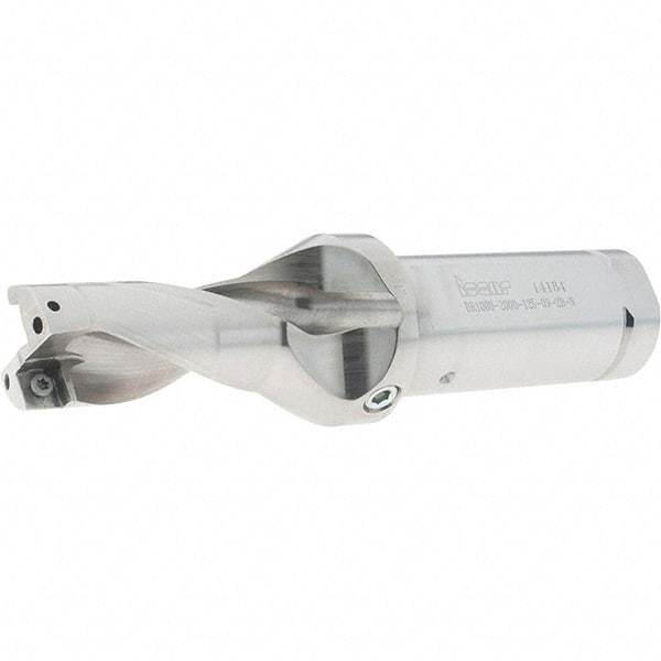 Iscar - 2" Max Drill Depth, 2xD, 1" Diam, Indexable Insert Drill - 2 Inserts, 1-1/4" Shank Diam, Straight Shank - USA Tool & Supply