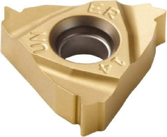 Seco - 16ER External Right Hand UN Laydown Threading Insert - Grade TTP2050, TiAlN/TiSiN Coated Carbide - USA Tool & Supply