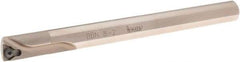 Iscar - 0.551" Min Bore Diam, 6" OAL, 1/2" Shank Diam, BBN Indexable Boring Bar - TPGB Insert, Screw Holding Method - USA Tool & Supply