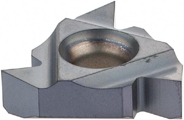 Iscar - 16ER External Right Hand 48-8 Partial Profile 60° Laydown Threading Insert - Grade IC908, TiAlN Coated Carbide, 9.53mm Inscribed Circle - USA Tool & Supply