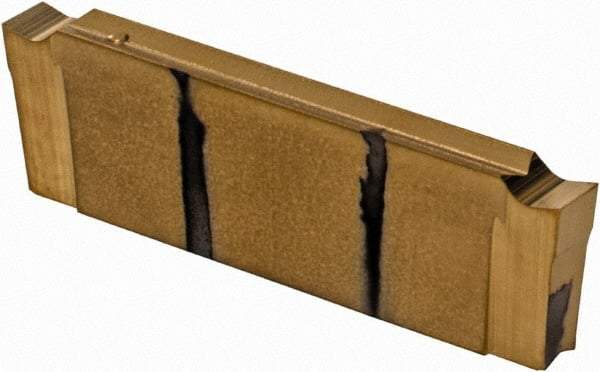 Iscar - 2000DGN P Grade IC508, 2mm Cutting Width Carbide Grooving Insert - 18mm Max Depth of Cut, Neutral, 0.05mm Corner Radius - USA Tool & Supply