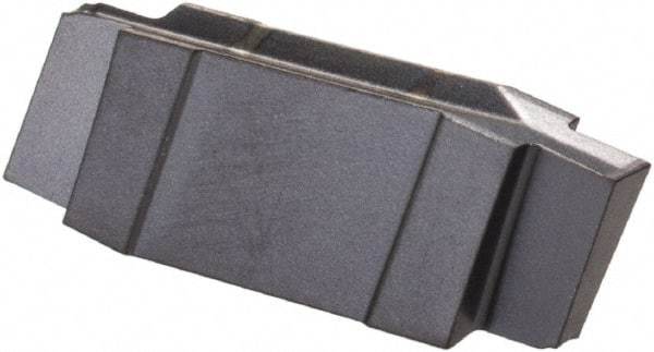 Iscar - 140000GIP Grade IC908, 1.4mm Cutting Width Carbide Grooving Insert - 2mm Max Depth of Cut, Neutral, TiAlN Finish - USA Tool & Supply