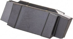 Iscar - 140000GIP Grade IC908, 1.4mm Cutting Width Carbide Grooving Insert - 2mm Max Depth of Cut, Neutral, TiAlN Finish - USA Tool & Supply