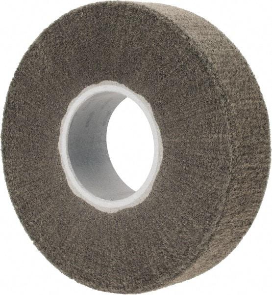 3M - 8" Diam Silicon Carbide Finishing Flap Wheel - 3" Hole, 2" Wide, Density 7, Nonwoven, Very Fine Grade, 3,200 Max RPM - USA Tool & Supply