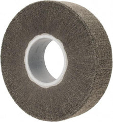 3M - 8" Diam Silicon Carbide Finishing Flap Wheel - 3" Hole, 2" Wide, Density 7, Nonwoven, Very Fine Grade, 3,200 Max RPM - USA Tool & Supply