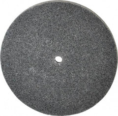 3M - 4" Diam, 1/4" Face Width, 1/4" Center Hole, Medium Grade, Silicon Carbide Deburring Wheel - Unitized, Hard Density 7 Grade, 12,100 RPM - USA Tool & Supply