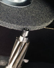 3M - 12" Diam, 3/4" Face Width, 1-1/4" Center Hole, Fine Grade, Silicon Carbide Deburring Wheel - Unitized, Soft Density 2 Grade, 2,600 RPM - USA Tool & Supply