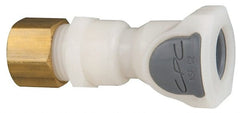 CPC Colder Products - 1/4" Outside Diam, 1/4 NPT, Acetal Push-to-Connect Tube Female Connector - USA Tool & Supply