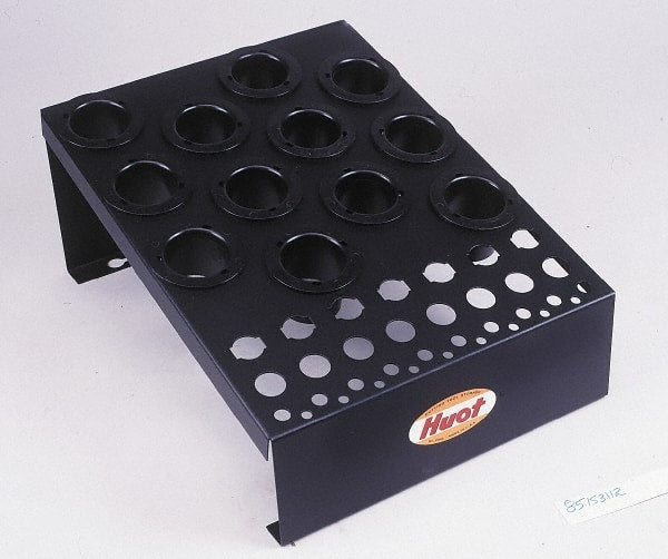 Huot - 12-1/2 Inches Width x 6-3/4 Inches Height NC Tool Holder and DA Collet Rack - USA Tool & Supply
