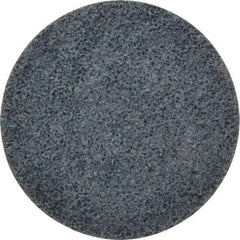 3M - 4-1/2" Coarse Grade Ceramic Deburring Disc - Quick Change Connection, Blue, 13,300 Max RPM - USA Tool & Supply