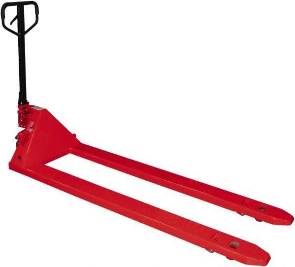 Vestil - 4,400 Lb Capacity, 7-3/4" Lift Economy Pallet Truck - 2-7/8" Min Lift Height, 72" Fork Length x 27" Fork Width, 27" Overall Width - USA Tool & Supply